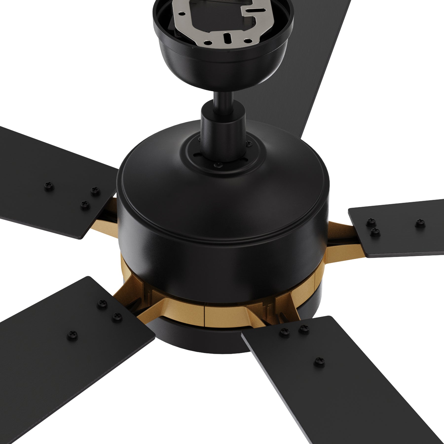 APPLETON Ventilador de Techo Inteligente de 52" con 3 aspas, Luz LED y Control Remoto
