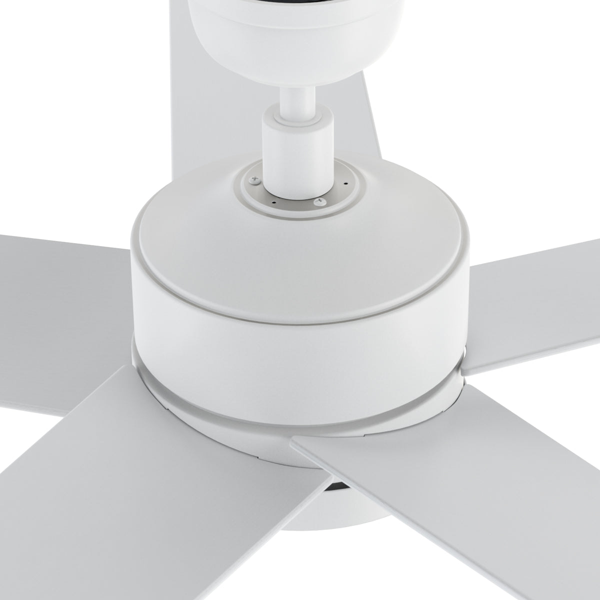 SANTANA Ventilador de Techo de 52" sin Luz, con 5 Aspas y Control de Pared