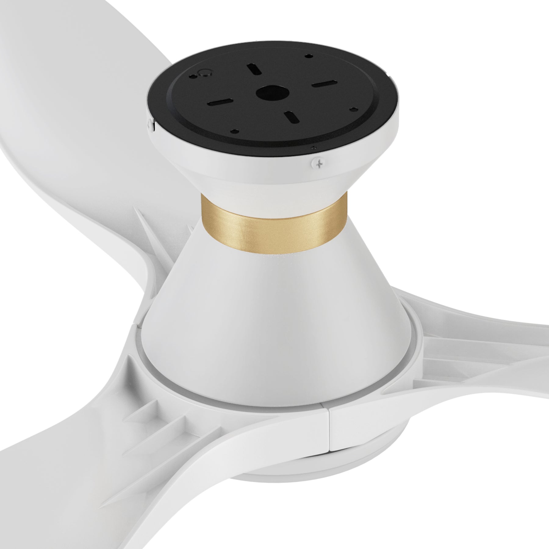 MERTON Ventilador de Techo Inteligente de 52" con 3 aspas, Luz LED y Control Remoto