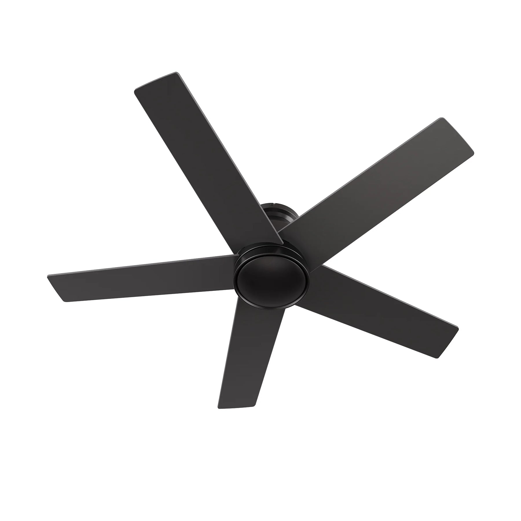 SANTANA Ventilador de Techo de 52" sin Luz, con 5 Aspas, Montaje al Ras y Control de Pared