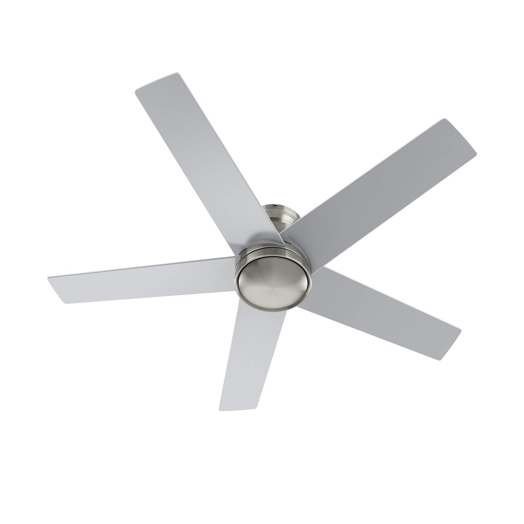 SANTANA Ventilador de Techo de 52" sin Luz, con 5 Aspas, Montaje al Ras y Control de Pared