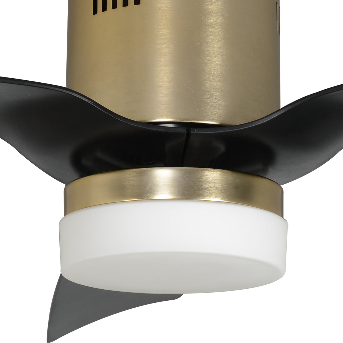 SPEZIA Ventilador de Techo Inteligente de 52" con 3 aspas, Montaje al Ras, Luz LED y Control Remoto