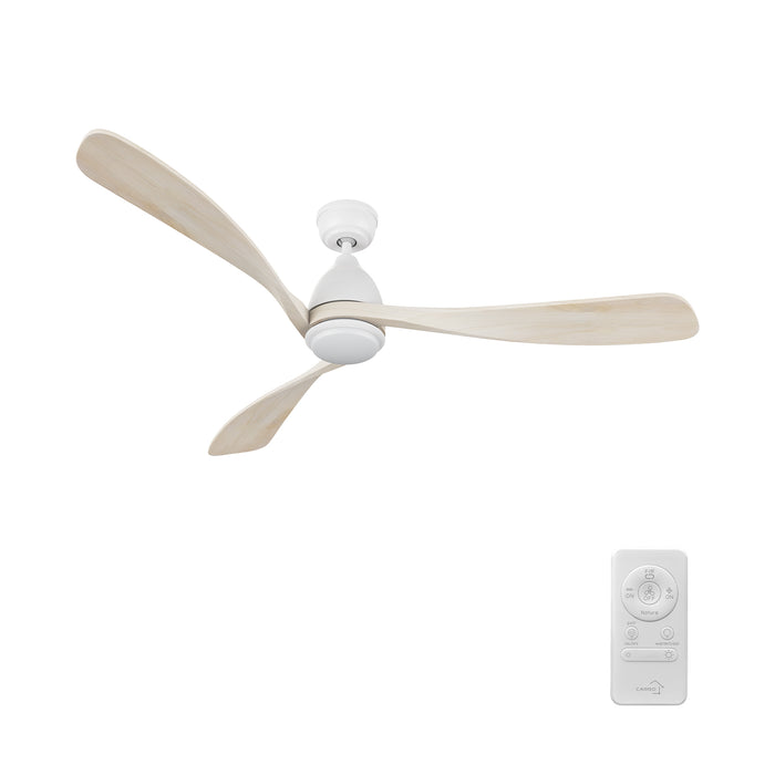 VIENNA Ventilador de Techo de 60" con 3 Aspas, Luz LED y Control Remoto