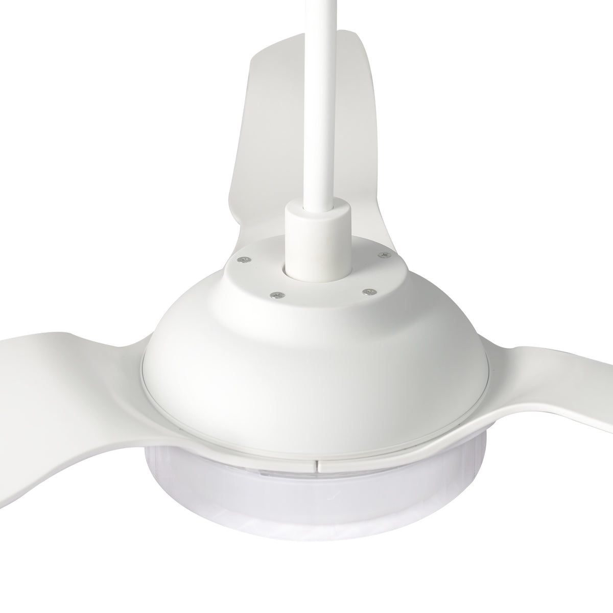 FLETCHER Ventilador de Techo Inteligente de 52" con 3 aspas, Luz LED y Control Remoto