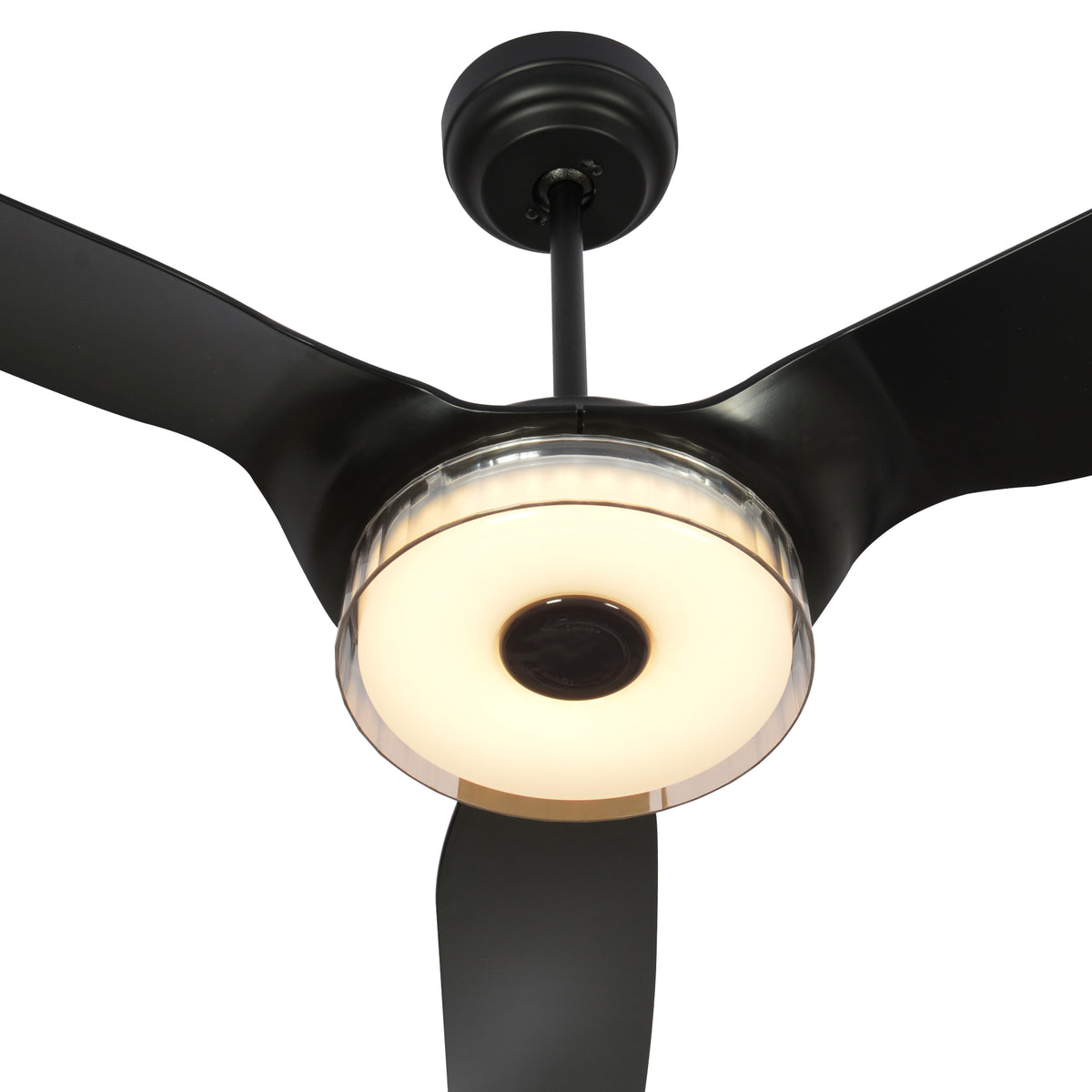 FLETCHER Ventilador de Techo Inteligente de 52" con 3 aspas, Luz LED y Control Remoto