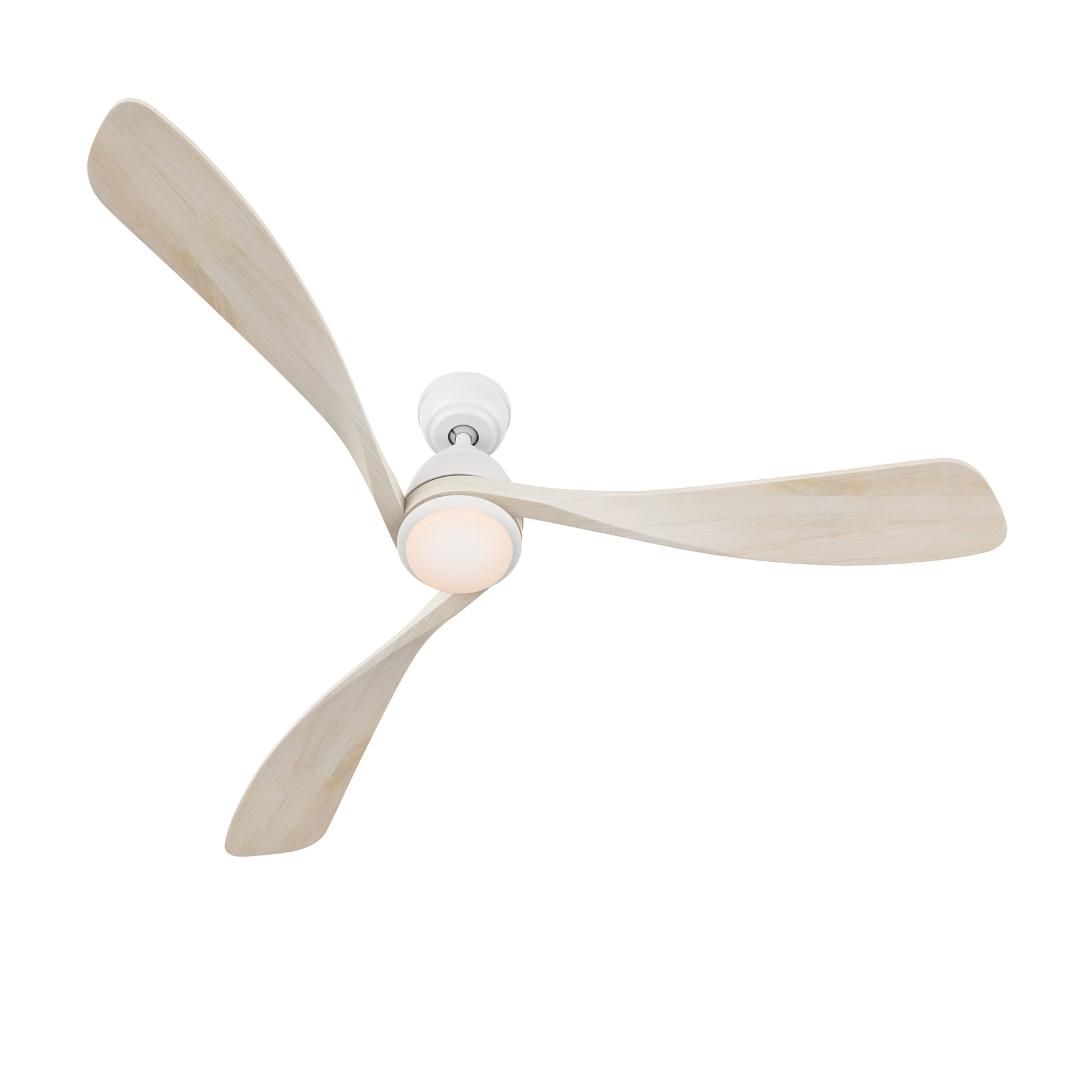VIENNA Ventilador de Techo de 60" con 3 Aspas, Luz LED y Control Remoto