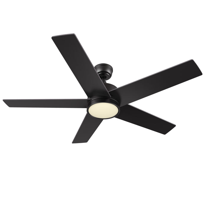 SANTANA Ventilador de Techo de 52" con 5 Aspas, Luz LED y Control Remoto